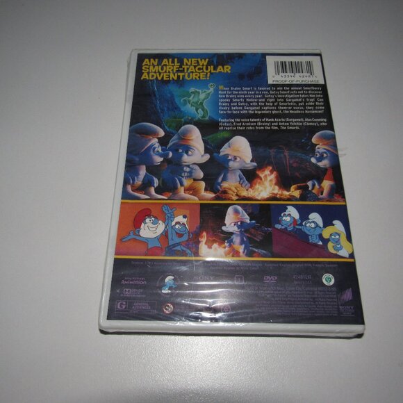 The Smurfs DVD – The Legend of Smurfy Hollow – Animated Family Halloween Adventu - Picture 2 of 2
